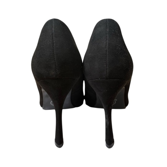 Chinese Laundry's SPICE Micro Suede Pump Pointed Toe 3.5” Heel Black Women 8 - Picture 7 of 13